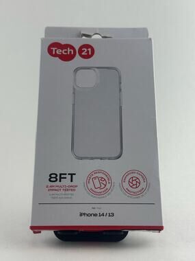 Tech21 EvoLite iPhone 14/13 Clear Case NWT MSRP: $29.99